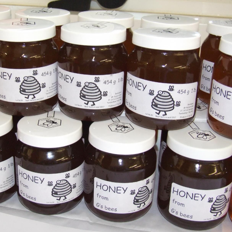Jars of honey